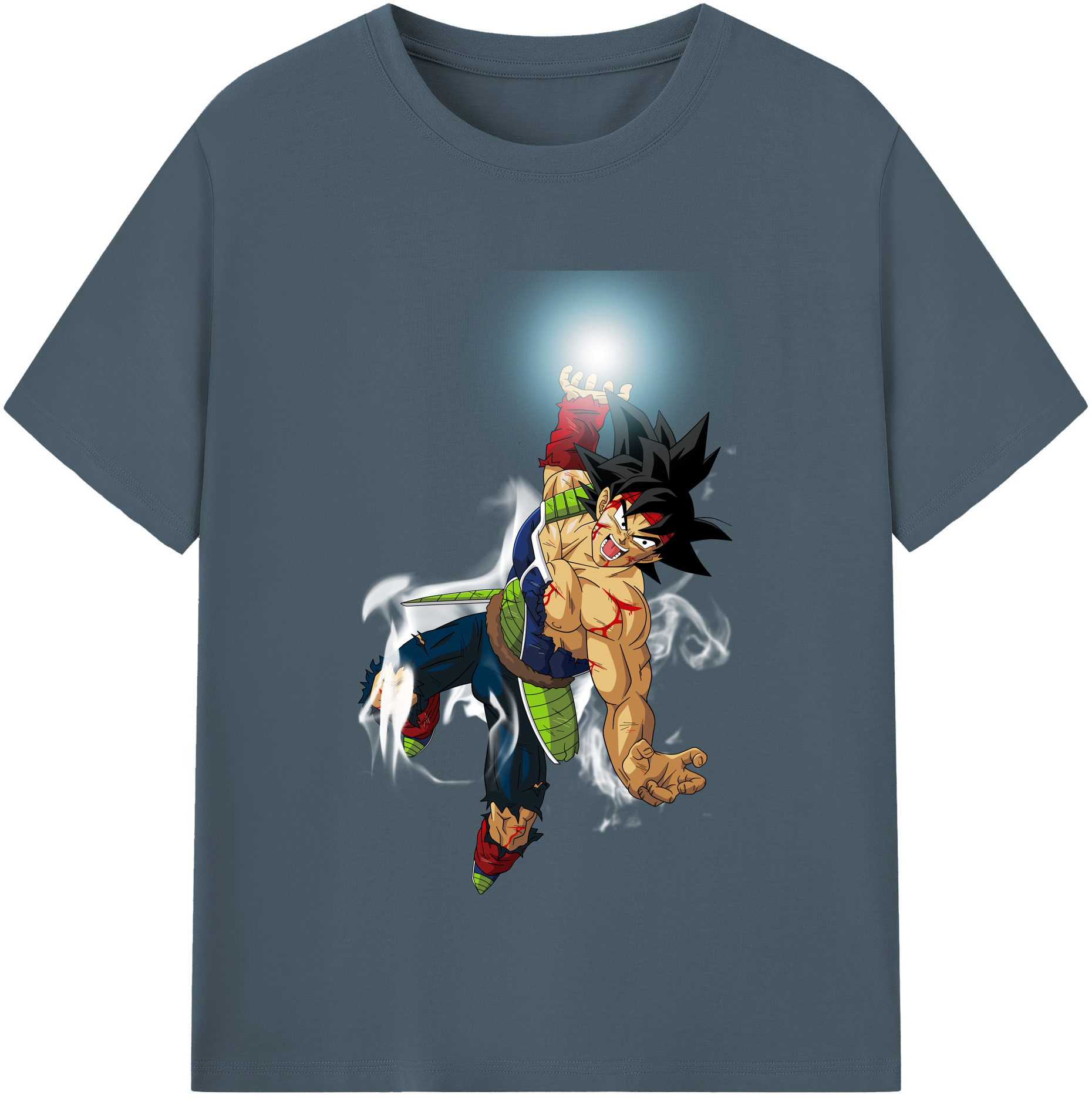 （画像用） ドラゴンボール バーダック DRAGON BALL Burdock 綿100％半袖Tシャツ（フロントプリント）